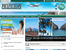 Tablet Screenshot of anandaturismo.com.br